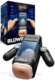 ZOLO Blowstation 9.2" Heated, Thrusting & Vibrating Masturbator