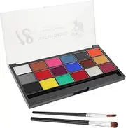 Diy Face Painting Kit Watercolor Face Paint Assortment Festival Art Paint Non-toxic Quick Dry for Parties Events Theatrical Performances