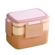 Japanese 18/8 Stainless Steel Lunch Box For Kids Portable Leak-Proof Bento Box With Tableware Food Storage Container