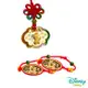 Disney迪士尼金飾 彌月金飾三件式禮盒-聰明伶俐美妮款 0.20錢
