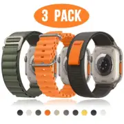 3PACK Alpine Trail Loop Ocean Band For Apple Watch Ultra 10 9 8 7 6 5 4 46 49mm
