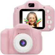 Kids Camera Children Digital Cameras Video Camcorder Toddler Camera - Pink