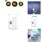 Measuring Beaker 1L Borosilicate Glass Lab Beaker with Spout for Chemistry