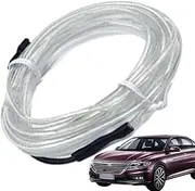 SHWING Car LED Strip Lights, Soft Car LED Interior Strip Lights, Interior Car Lights Strip, Dashboard Multicolor Inside Trim Wire Light Accessories for Center Console&Dashboard