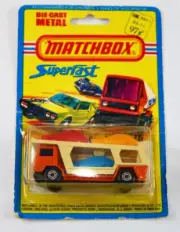 Matchbox Superfast 1976 #11 Car Transporter Blister Pack Vintage NEW NOS