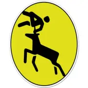 Unicorn Funny car bumper sticker decal 5" x 4"