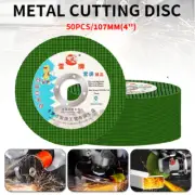 10PCS 4" Metal Cutting Disc 100x1.2mm Cut-off Grinding Wheel For Angle Grinder