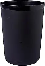 Willow Tidy Waste Garbage Bin Round, 15 Litre Capacity, Black