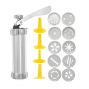 Cookie Press Kit Safety Durable Gifts for Bakers Baking Lover Easy to Use