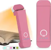 Book Reading Light,Silent Touch Lamp for in Pink