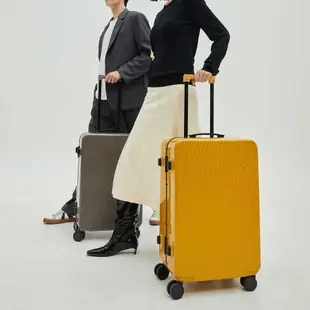 【ITO】GINKGO3 銀杏系列/ 24寸登機托運行李箱 (camira羊毛抗菌裏布)/ 芥黄