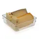 【VERSA】粒紋冰箱收納盒 方15.5cm(冰箱收納盒 蔬果收納盒 分層分格)