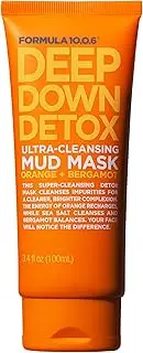 FORMULA 10.0.6 Deep Down Detox Ulta Cleansing Facial MudMask 3.4 fl oz (100ml)