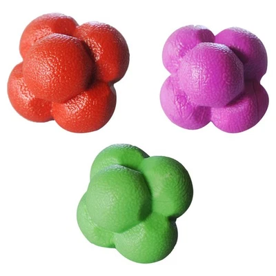 3pcs Hexagonal Fitness Balls Agility Balls Agile Training Equipment