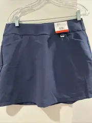 Greg Norman Women's Navy Blue Stretch Golf Skort Size M