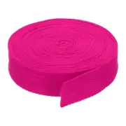 1.2"(3cm) 10 Yards Cotton Twill Tape Cotton Ribbons Bias Binding Tape Rose Red