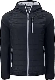 [Cutter & Buck] Rainier Primaloft Eco Mens Full Zip Hybrid Jacket