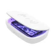 mophie UV sanitizer with wireless charging (White)