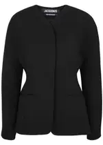 Jacquemus La Veste Ovalo Blazer - Black - 36 (UK8 / S) 36 (UK8 / S)