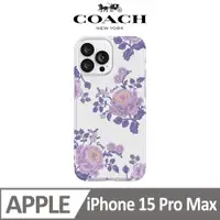 在飛比找PChome24h購物優惠-【COACH】iPhone 15 Pro Max 手機殼 牡