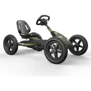 Berg Jeep Junior Kids/Children's Pedal Go Kart Ride On Toy Car Green 3-8y