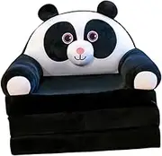 Animal Design Folding Sofa Bed, Sleeper Chair for Children, Couch for Home Use, Panda, as described