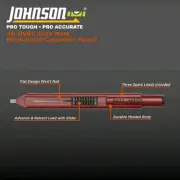 Johnson 40-0665 Insta-Mark Mechanical Carpenter Pencil Bulk 55 pieces