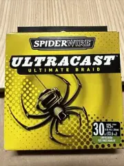 Spider Wire UltraCast Ultimate Braid 30 Lb 125 Yards