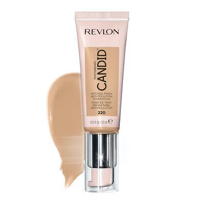 Revlon Candid Natural Finish Foundation 220 Sand Beige, 0.75 fl. oz.