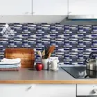 Tile Stickers Wall Decal Bathroom Decoration Epoxy And Plastic Kitchen