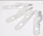 100 X Gutter Hooks Roof Clips for Christmas Lights Icicles Etc Professional Look