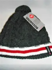 New Licensed Retro Vintage 80's Unisex Rossignol POM Ski Beanie Hat __S175