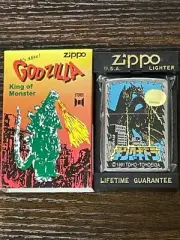 Zippo lighter GODZILLA King Ghidorah limited edition made in 1998 unused From JP