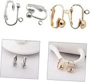 [OATIPHO] Gold Earring Clip Earrings for Women Ear Cuffs No Piercing Ear Clips Fashion Jewelry Small Rings
