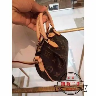 凱莉二手 LV 水餃包 M61253 Monogram Nano Turenne 最小款 很可愛喔 有現貨