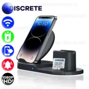 Wireless Camera WIFI Charging Station 128GB 3 in 1 Home Mobile Phone Small Mini