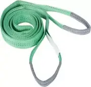 Sankalp Lifting Belt Polyester Web Sling Belt 2 Tonnes Bungee Cord Green Color
