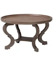 Baxton Studio Madrona French Country Antique Brown Wood Coffee Table