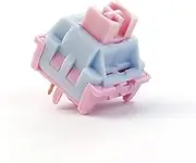 Philikey Pink Switch, 5Pin Pre-Lubed Light Force Linear Budget Switch for Custom Mechanical Keyboard(70PCS)