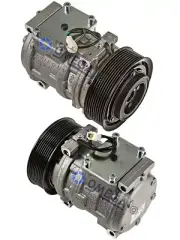 NEW A/C AC Compressor Fits: John Deere 350D 400D Articulated Trucks 10PA15C 9 gr