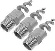 GETAJGHSD 3pcs Spiral Nozzle Liquid Lawn Aerator Thread Atomization Nozzle Spiral Cone