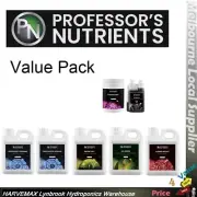 Professor's Nutrients Original Value Pack Hydroponics Grow Bloom Growers Kit