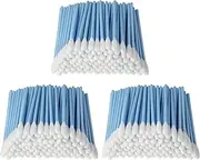 LUCHOI Foam Cleaning Lab Swabs - 300PCS Round Head Detailing Swab Sticks for Camera, Inkjet Printer, Optics Lens, Automotive Detailing