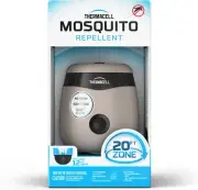 Thermacell E-Series Rechargeable Mosquito Repeller, 28M² Protection Zone, No Spr