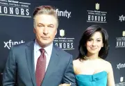 Actor Alec Baldwin Hilaria Thomas 2nd NFL Honors at the Mahalia Ja- 2013 Photo 1