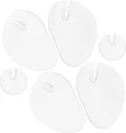 3Pair Transparent Forefoot Half Insoles of Self Adhesive Gel Pads for High Heel Support Comfortable Foot Relief Non Slip Cushions for Shoes