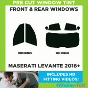 For Maserati Levante 2016+ Full Pre Cut Window Tint Kit Front & Rear Car Film