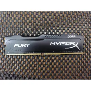 金士頓 HyperX FURY DDR4 2400 8GB 16GB 散熱片版本 黑