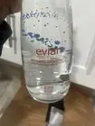New, Evian + Virgil Abloh Glass Water Bottles from 2020