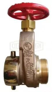Dixon UHGV250F - Single Hydrant Gate Valve Cast Brass with Hand Wheel